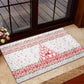 Tunisia Christmas Rubber Doormat Falcon Tree Snowflake and Festive Borders - African Pride
