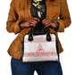 Tunisia Christmas Shoulder Handbag Falcon Tree Snowflake and Festive Borders - African Pride