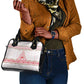 Tunisia Christmas Shoulder Handbag Falcon Tree Snowflake and Festive Borders - African Pride
