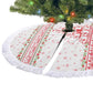Tunisia Christmas Tree Skirt Falcon Tree Snowflake and Festive Borders - African Pride