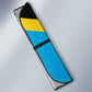 Julius Nyerere Auto Sun Shade Education is a Way of Fighting Poverty Quote and Tanzanian Flag Alphabet - African Pride