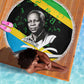 Julius Nyerere Beach Blanket Education is a Way of Fighting Poverty Quote and Tanzanian Flag Alphabet - African Pride