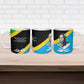 Julius Nyerere Ceramic Mug Education is a Way of Fighting Poverty Quote and Tanzanian Flag Alphabet - African Pride
