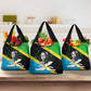 Julius Nyerere Grocery Bag Education is a Way of Fighting Poverty Quote and Tanzanian Flag Alphabet - African Pride