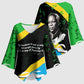 Julius Nyerere Kimono Sleeve Blouse Education is a Way of Fighting Poverty Quote and Tanzanian Flag Alphabet - African Pride