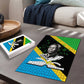 Julius Nyerere Puzzle Education is a Way of Fighting Poverty Quote and Tanzanian Flag Alphabet - African Pride