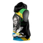 Julius Nyerere Sleeveless Hoodie Education is a Way of Fighting Poverty Quote and Tanzanian Flag Alphabet - African Pride