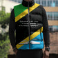 Julius Nyerere Sleeveless Puffer Jacket Education is a Way of Fighting Poverty Quote and Tanzanian Flag Alphabet - African Pride
