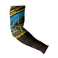 Julius Nyerere Arm Sleeves Ujamaa African Socialism Text and Bold Striped Pattern - African Pride