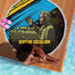 Julius Nyerere Beach Blanket Ujamaa African Socialism Text and Bold Striped Pattern - African Pride