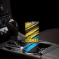 Julius Nyerere Skinny Tumbler Ujamaa African Socialism Text and Bold Striped Pattern - African Pride