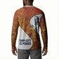 Julius Nyerere Button Sweatshirt with Smiling Portrait, Tribal Pattern and Simplicity is Power Quote