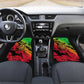 Sundiata Keita Car Mats with Regal Portrait, Lion of Mali Title and Bold Tribal Brushstroke Pattern - African Pride