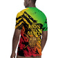 Sundiata Keita Rugby Jersey with Regal Portrait, Lion of Mali Title and Bold Tribal Brushstroke Pattern - African Pride