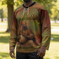 Sundiata Keita Hockey Jersey Griot Storytelling Scene, Epic of Sundiata Text and Heritage-Inspired Earth Tone - African Pride