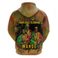 Sundiata Keita Hoodie Griot Storytelling Scene, Epic of Sundiata Text and Heritage-Inspired Earth Tone - African Pride