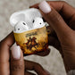 Sundiata Keita AirPods Case with Kirina 1235 Battle Map, Horseback Warrior and Birth of an Empire Design - African Pride