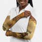 Sundiata Keita Arm Sleeves with Kirina 1235 Battle Map, Horseback Warrior and Birth of an Empire Design - African Pride