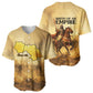 Sundiata Keita Baseball Jersey with Kirina 1235 Battle Map, Horseback Warrior and Birth of an Empire Design - African Pride