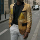 Sundiata Keita Blazer with Kirina 1235 Battle Map, Horseback Warrior and Birth of an Empire Design - African Pride
