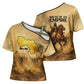 Sundiata Keita Cross Shoulder Shirt with Kirina 1235 Battle Map, Horseback Warrior and Birth of an Empire Design - African Pride