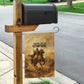 Sundiata Keita Garden Flag with Kirina 1235 Battle Map, Horseback Warrior and Birth of an Empire Design - African Pride