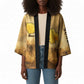 Sundiata Keita Kimono with Kirina 1235 Battle Map, Horseback Warrior and Birth of an Empire Design - African Pride
