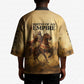 Sundiata Keita Kimono with Kirina 1235 Battle Map, Horseback Warrior and Birth of an Empire Design - African Pride