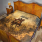 Sundiata Keita Quilt with Kirina 1235 Battle Map, Horseback Warrior and Birth of an Empire Design - African Pride