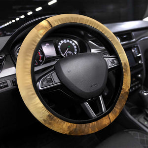 Sundiata Keita Steering Wheel Cover with Kirina 1235 Battle Map, Horseback Warrior and Birth of an Empire Design - African Pride