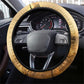 Sundiata Keita Steering Wheel Cover with Kirina 1235 Battle Map, Horseback Warrior and Birth of an Empire Design - African Pride