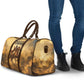 Sundiata Keita Travel Bag with Kirina 1235 Battle Map, Horseback Warrior and Birth of an Empire Design - African Pride