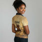 Sundiata Keita Women Polo Shirt with Kirina 1235 Battle Map, Horseback Warrior and Birth of an Empire Design - African Pride