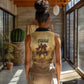 Sundiata Keita Women Sleeveless Polo Shirt with Kirina 1235 Battle Map, Horseback Warrior and Birth of an Empire Design - African Pride