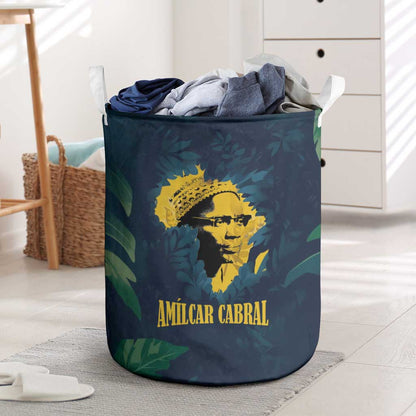 Amilcar Cabral Laundry Basket Guinea-Bissau African National Liberation Leader - Cultural Resistance Tribute - African Pride