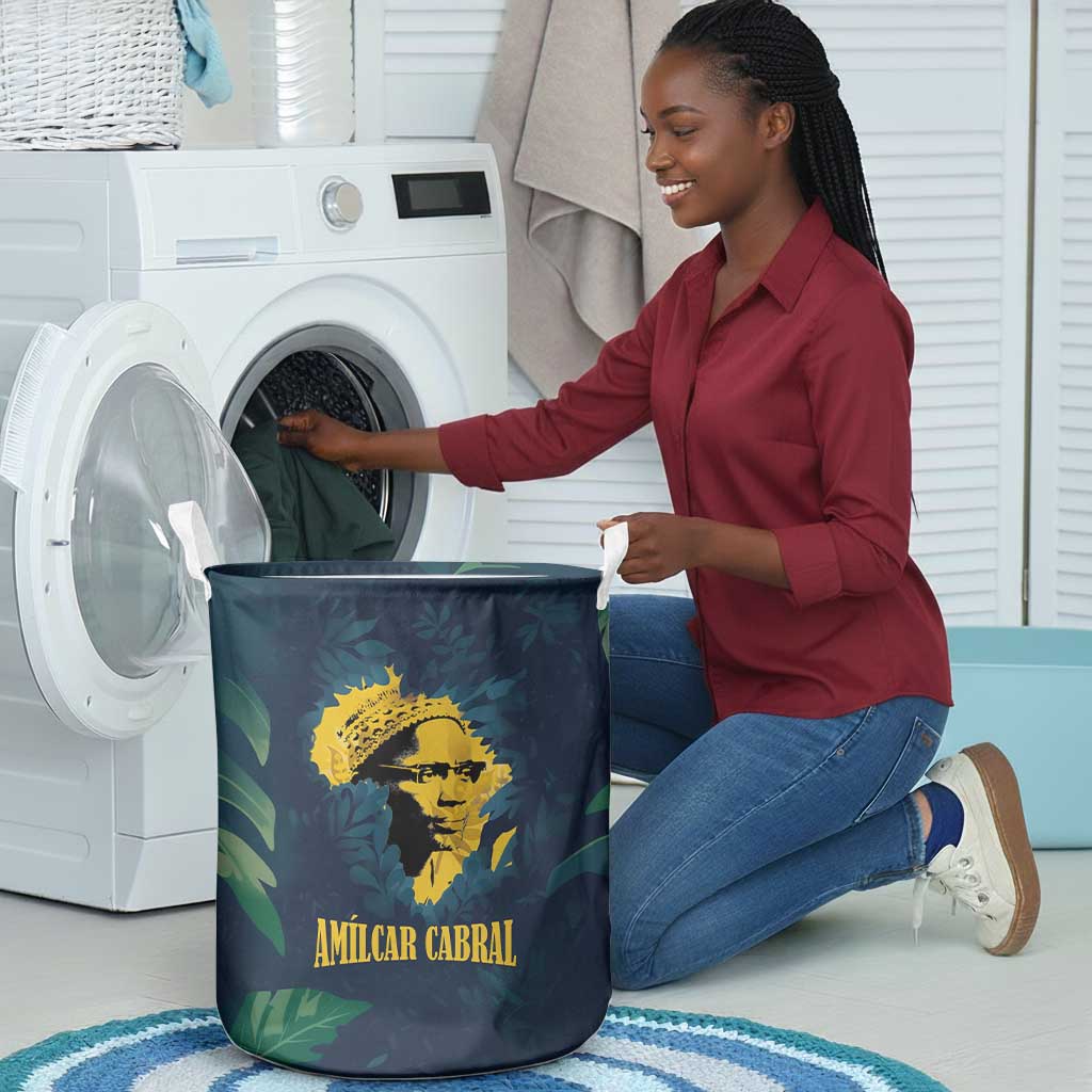 Amilcar Cabral Laundry Basket Guinea-Bissau African National Liberation Leader - Cultural Resistance Tribute - African Pride