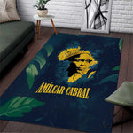 Amilcar Cabral Area Rug Guinea-Bissau African National Liberation Leader - Cultural Resistance Tribute - African Pride