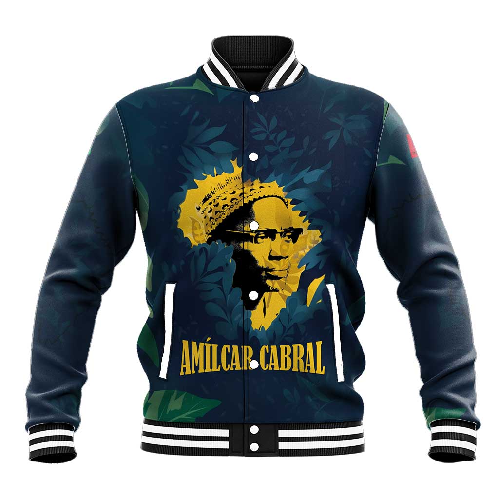 Amilcar Cabral Baseball Jacket Guinea-Bissau African National Liberation Leader - Cultural Resistance Tribute - African Pride