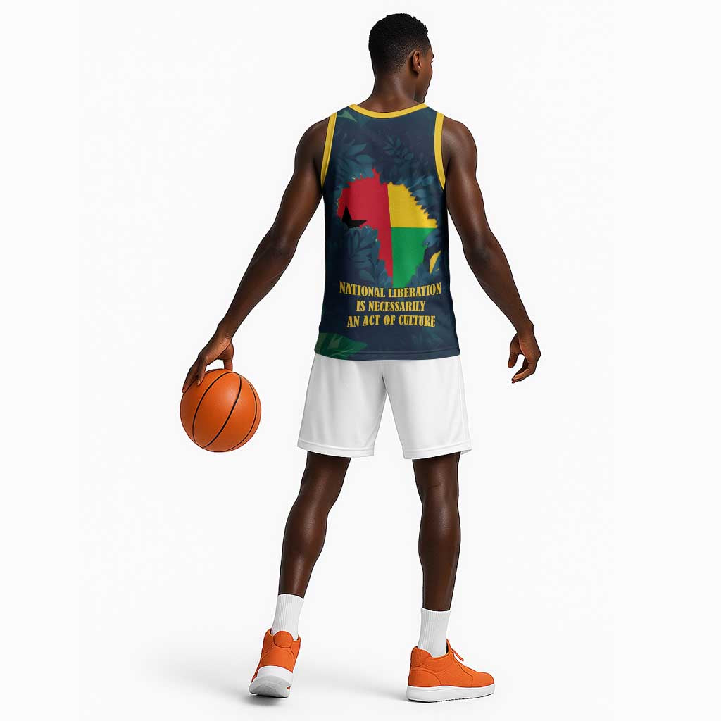 Amilcar Cabral Basketball Jersey Guinea-Bissau African National Liberation Leader - Cultural Resistance Tribute - African Pride