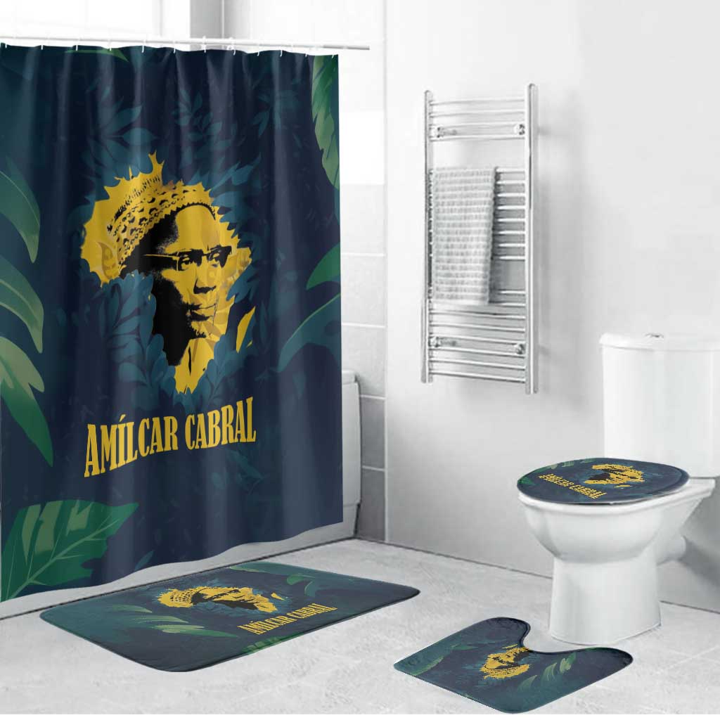 Amilcar Cabral Bathroom Set Guinea-Bissau African National Liberation Leader - Cultural Resistance Tribute - African Pride
