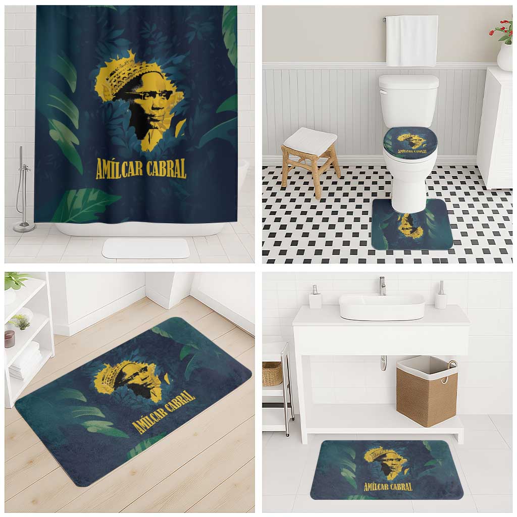 Amilcar Cabral Bathroom Set Guinea-Bissau African National Liberation Leader - Cultural Resistance Tribute - African Pride
