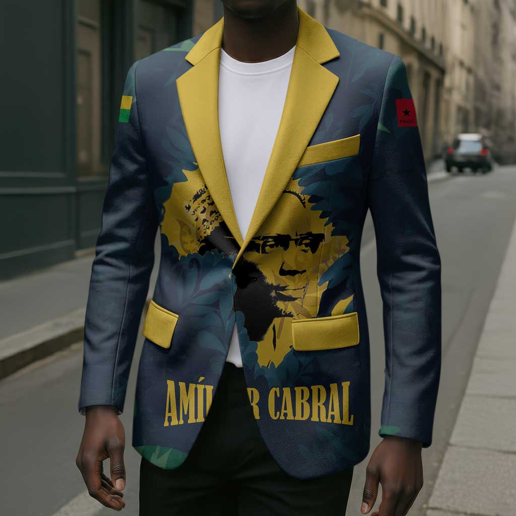 Amilcar Cabral Blazer Guinea-Bissau African National Liberation Leader - Cultural Resistance Tribute - African Pride