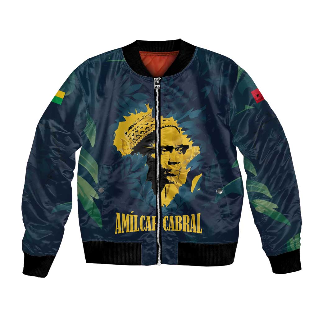 Amilcar Cabral Bomber Jacket Guinea-Bissau African National Liberation Leader - Cultural Resistance Tribute - African Pride