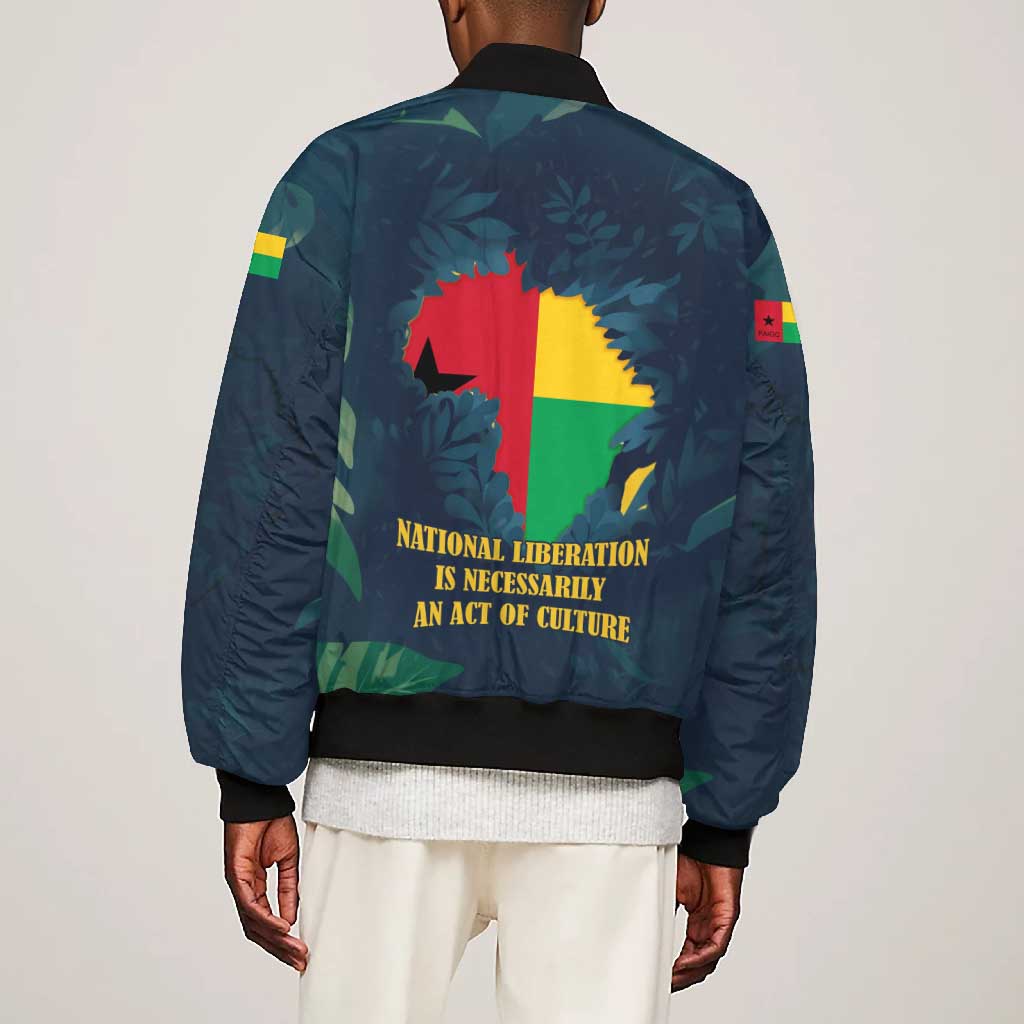 Amilcar Cabral Bomber Jacket Guinea-Bissau African National Liberation Leader - Cultural Resistance Tribute - African Pride