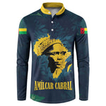 Amilcar Cabral Button Sweatshirt Guinea-Bissau African National Liberation Leader - Cultural Resistance Tribute