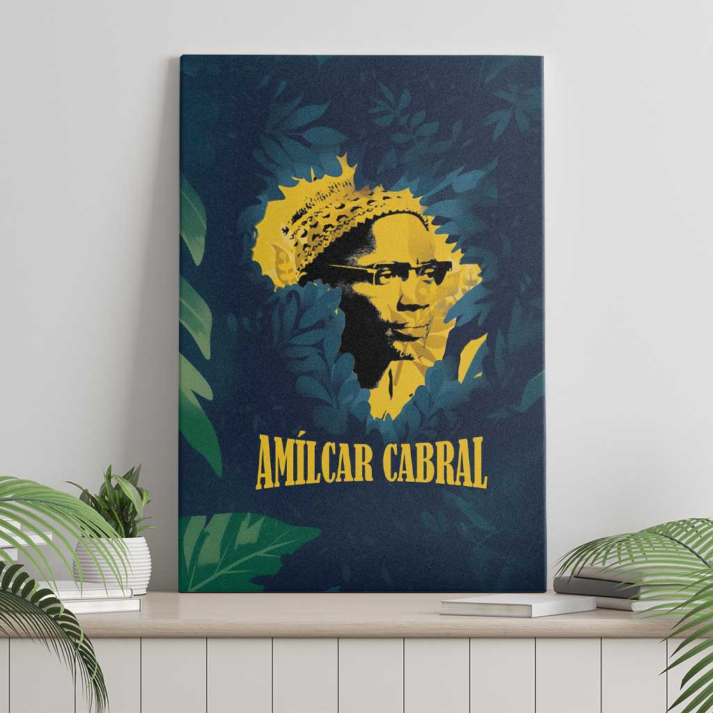 Amilcar Cabral Canvas Wall Art Guinea-Bissau African National Liberation Leader - Cultural Resistance Tribute - African Pride