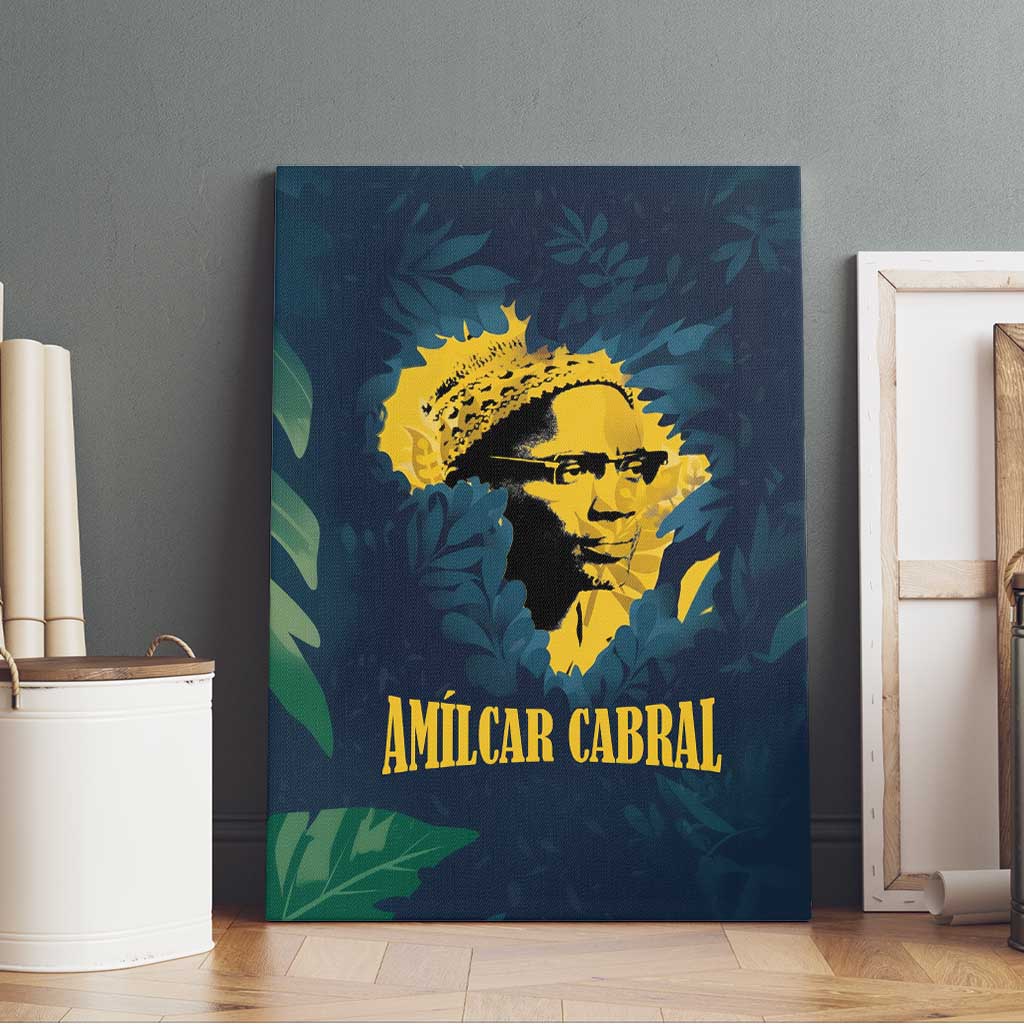 Amilcar Cabral Canvas Wall Art Guinea-Bissau African National Liberation Leader - Cultural Resistance Tribute - African Pride