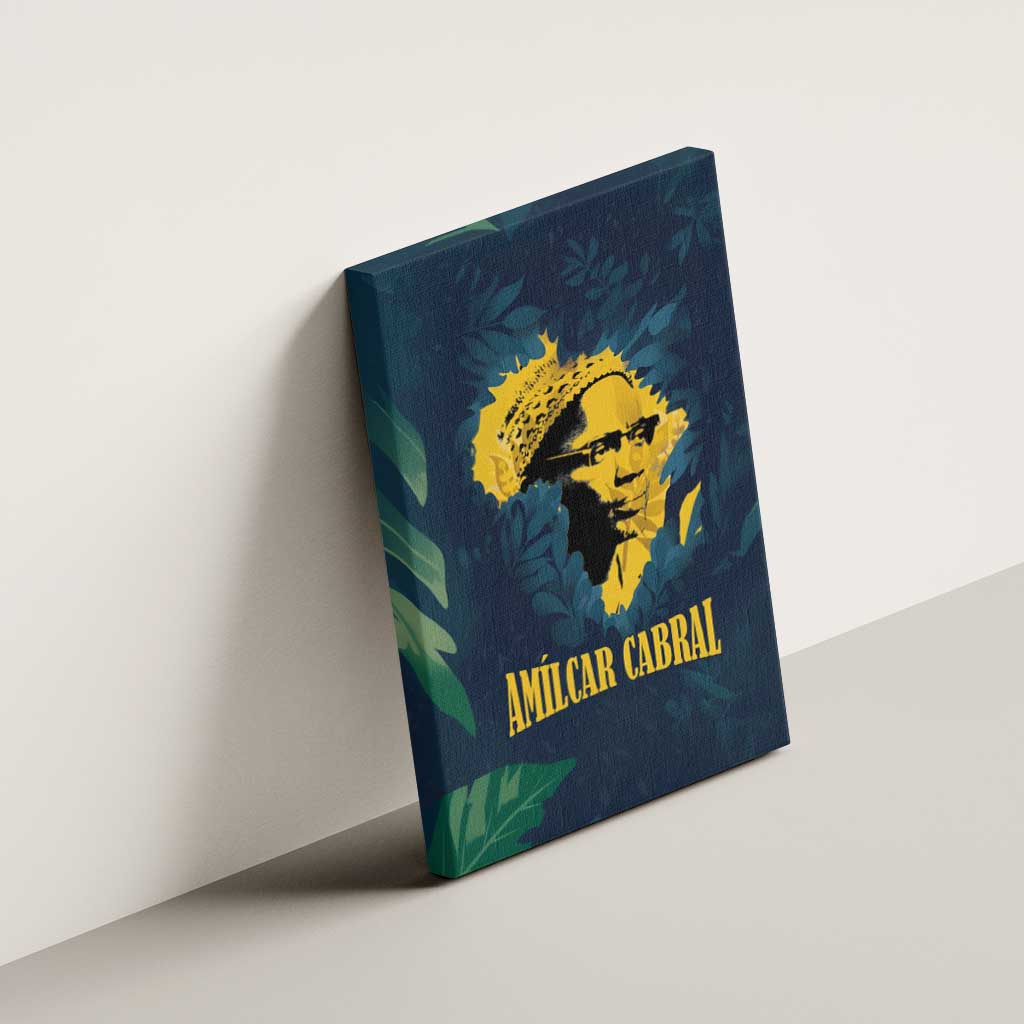 Amilcar Cabral Canvas Wall Art Guinea-Bissau African National Liberation Leader - Cultural Resistance Tribute - African Pride