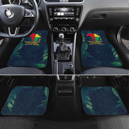Amilcar Cabral Car Mats Guinea-Bissau African National Liberation Leader - Cultural Resistance Tribute - African Pride