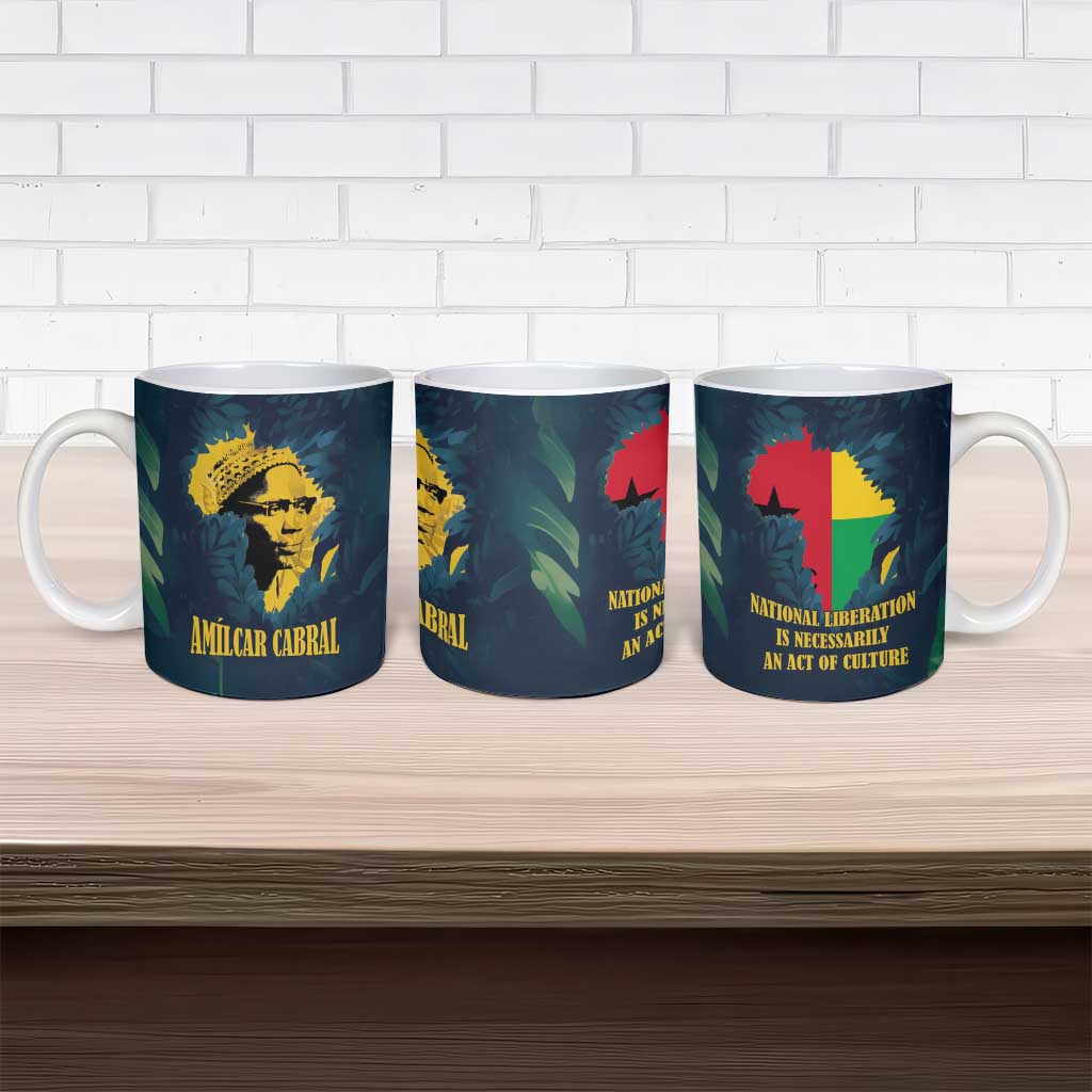 Amilcar Cabral Ceramic Mug Guinea-Bissau African National Liberation Leader - Cultural Resistance Tribute - African Pride